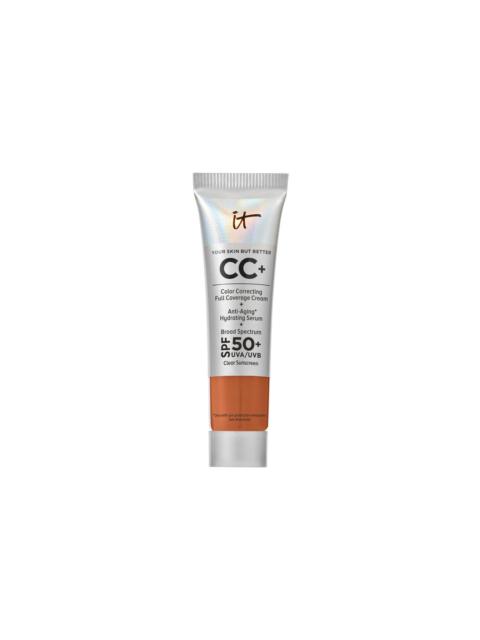IT Cosmetics CC+ Cream Full-Coverage Foundation with SPF 50+ Travel Size
