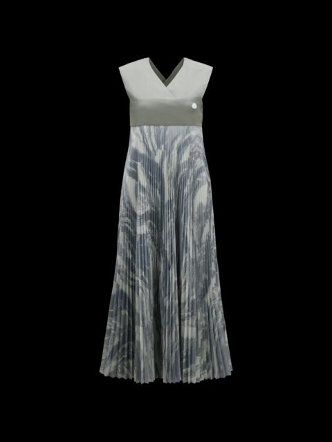Moncler Pleated Maxi Dress
