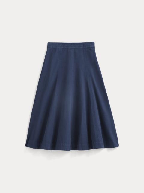 EVERLANE SEAMED MIDI SKIRT