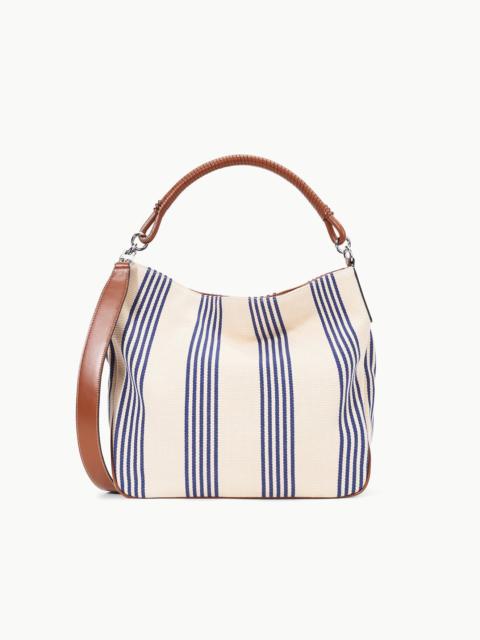 STAUD PERRY HOBO MARINE BAYADERE STRIPE