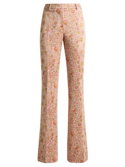 Etro Paisley Print Flare Pant