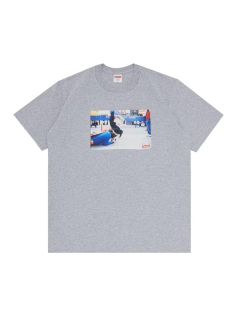 Supreme x Pope.L Training Crawl Tee 'Heather Grey'