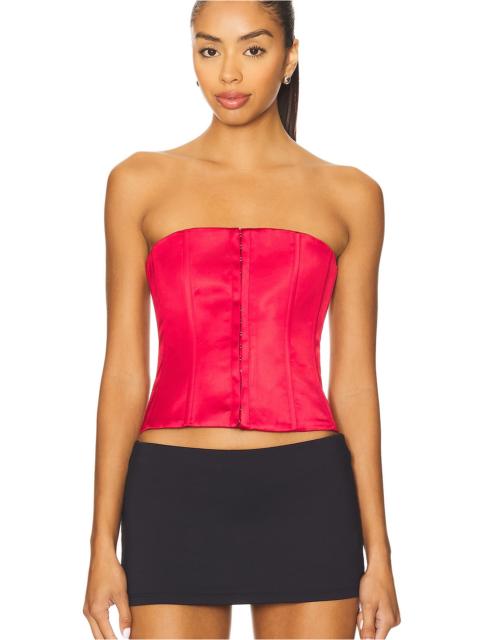 GUIZIO Satin Corset