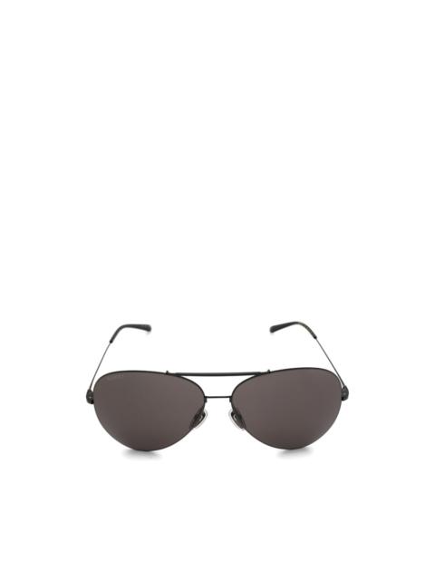 GUCCI pilot-frame double-bridge sunglasses