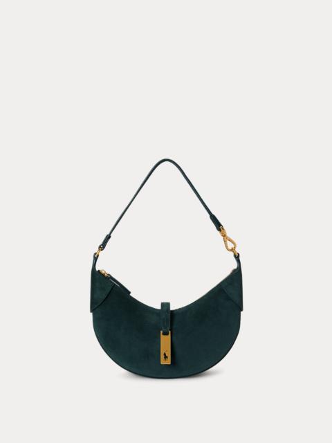 Polo Ralph Lauren Polo ID Suede Mini Shoulder Bag