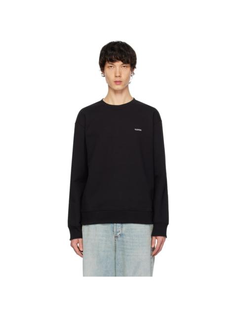 Valentino Black Printed Sweatshirt