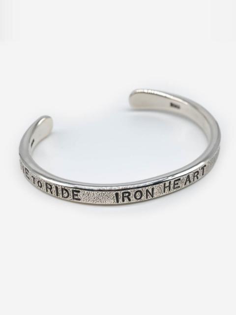 Iron Heart IHSI-30 Iron Heart Hard Strike Bangle - Sterling Silver