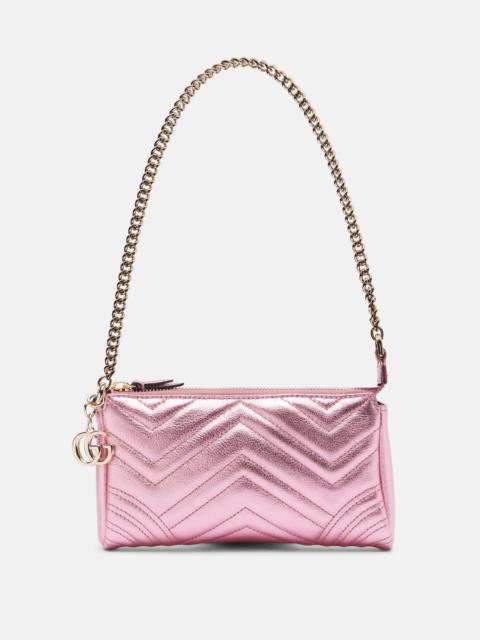 GUCCI GG Marmont Mini leather shoulder bag