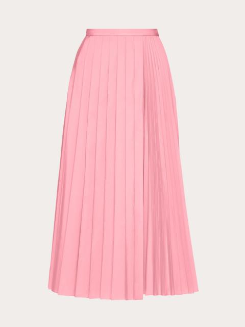 Valentino MICRO FAILLE PLEATED SKIRT