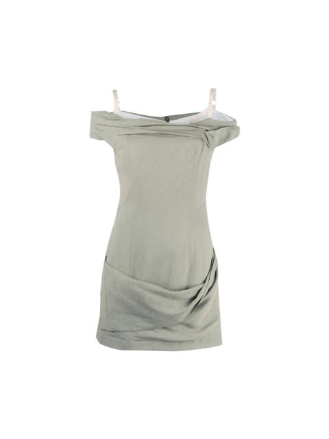 Jacquemus La Robe Foglio Dress 'Sage Green'