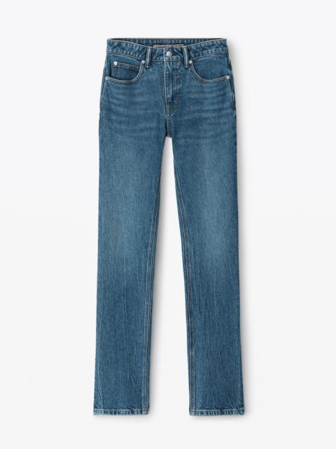 HIGH-RISE JEAN IN COMFORT STRETCH DENIM