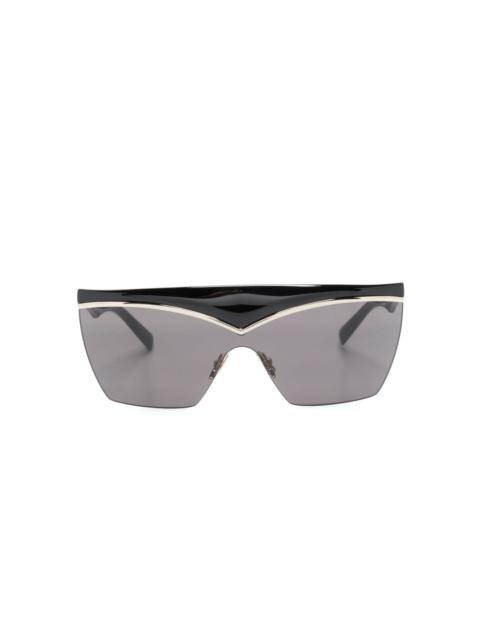 SL 614 Mask shield-frame sunglasses