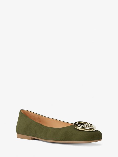 MICHAEL KORS Milan Suede Ballet Flat