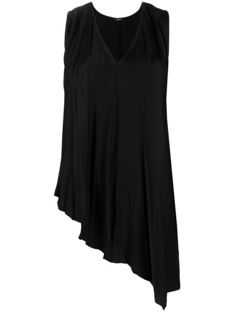 JOSEPH asymmetric pleated vest