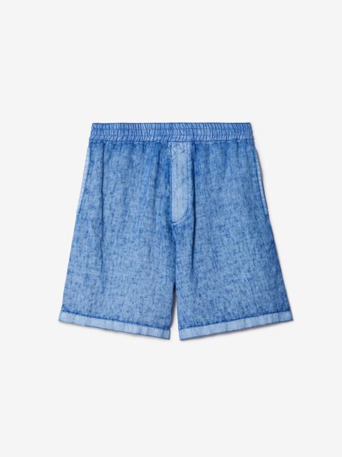 Burberry Linen Shorts