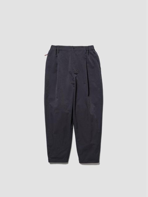 Nigel Cabourn Nanga Air Cloth Comfy Tuck Tapered Pants in Black