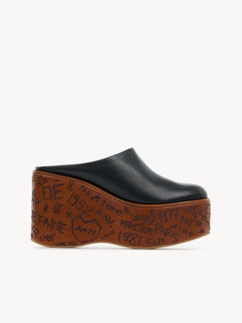 Chloé MAXIME WEDGE MULE