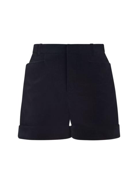 TOM FORD turn-up high-waisted shorts