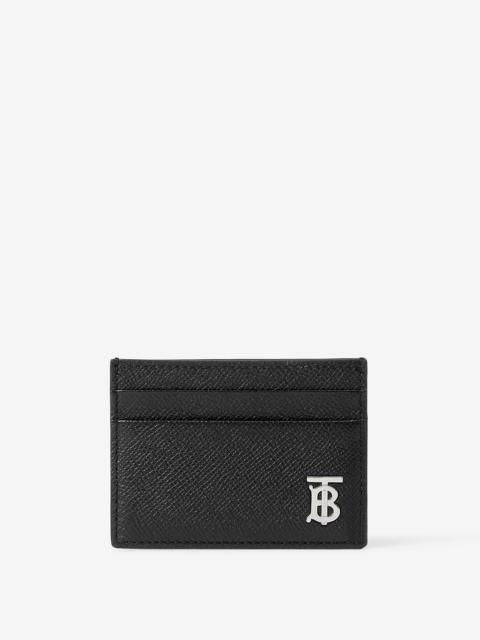 Burberry Grainy Leather TB Card Case