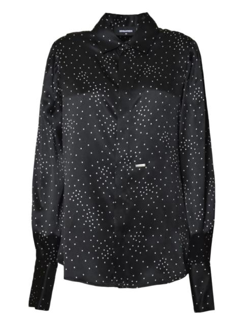 DSQUARED2 star-print shirt