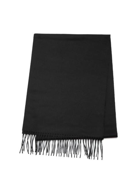 Blaine Scarf in Black Silk Cashmere