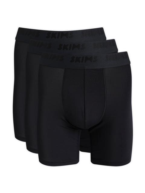 SKIMS SKIMS Cotton Boxer Brief 5" - 3-Pack