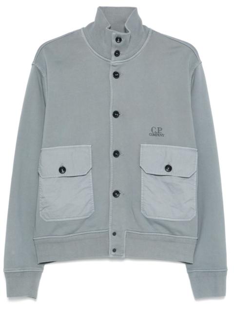 C.P. Company logo-embroidered jacket