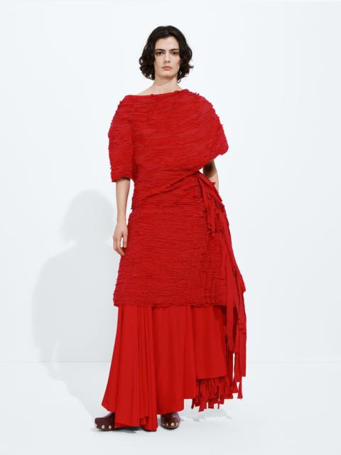 Bottega Veneta Mille Feuille Drape Top