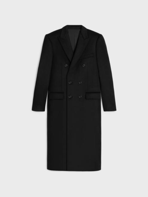 CELINE chesterfield coat in cashmere