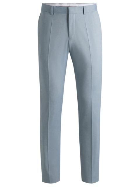 BOSS FORMAL TROUSERS IN STRETCH CHIFFON