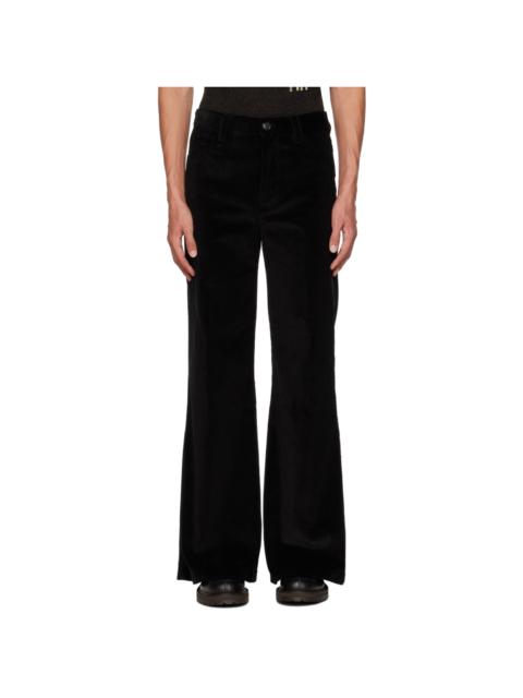 Meryll Rogge Black Flared Trousers