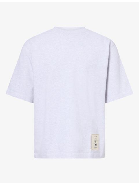 JACQUEMUS Brand-Embroidered Cotton T-Shirt