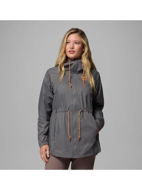 Columbia Women's Collegiate Lily Park Rain Jacket - Tennessee
