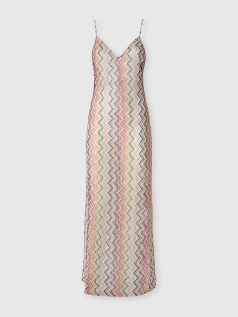 Missoni Long cover-up with thin straps