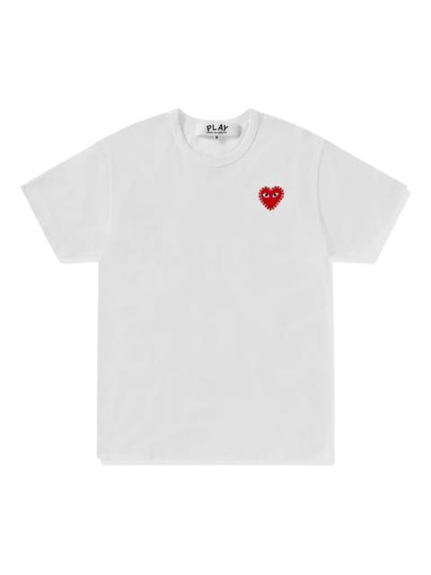 Comme des Garçons PLAY Play rhinestone-heart T-shirt