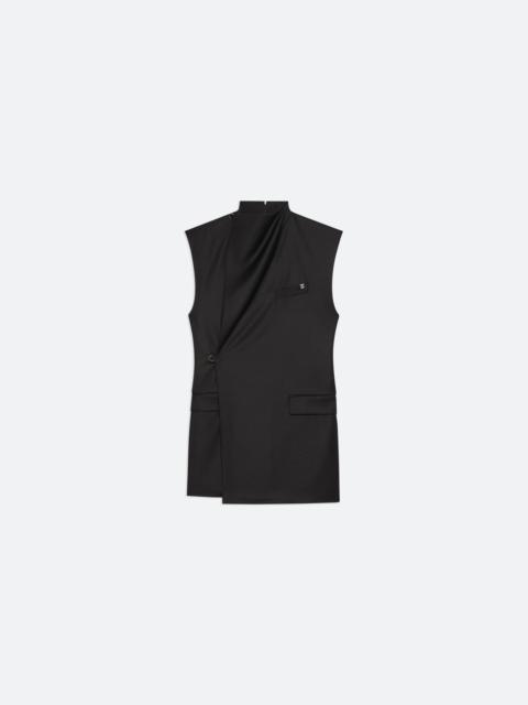 COWL BLAZER DRESS