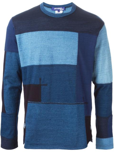 Junya Watanabe MAN patchwork sweater