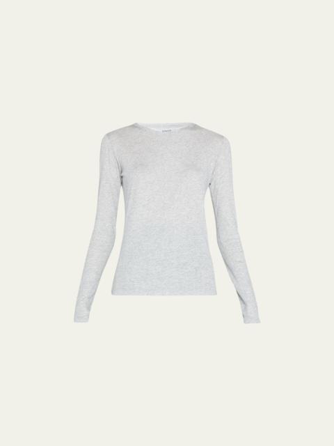 Essential Long-Sleeve Crewneck Tee