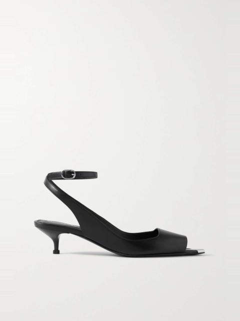 Alexander McQueen Punk leather pumps