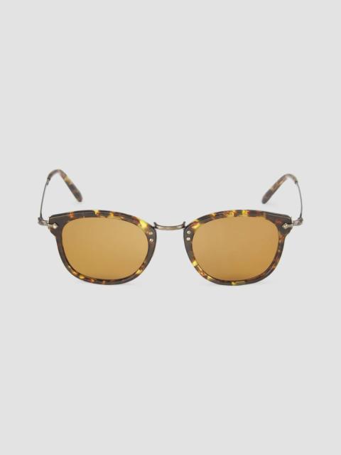 Oliver Peoples Women's OP-506 49MM Square Sunglasses - Brown Tortoise