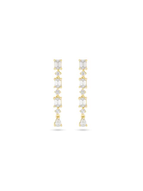 STONE AND STRAND LAB-Created Dolby Theater Earrings