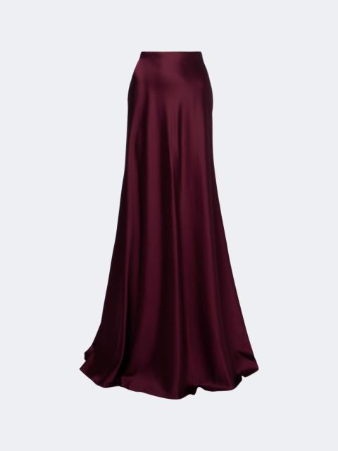 Ralph Lauren Masina satin maxi skirt