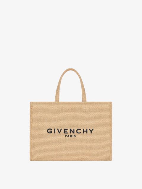 Givenchy MEDIUM G-TOTE BAG IN RAFFIA