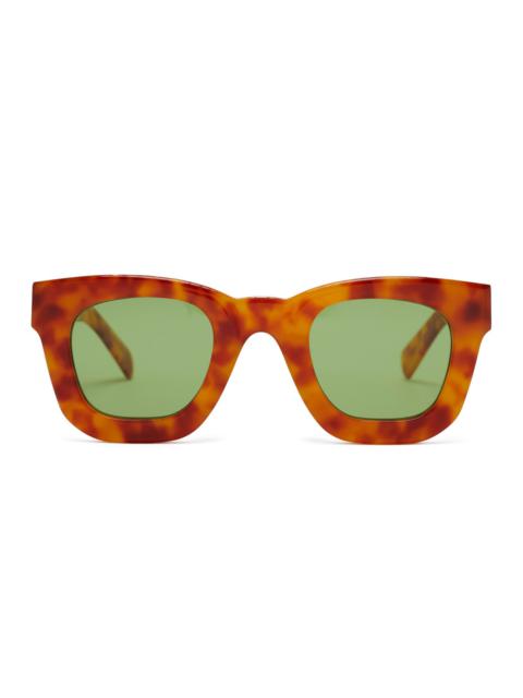 BRAIN DEAD Elia Post Modern Primitive Eye Protection - Honey Tortoise