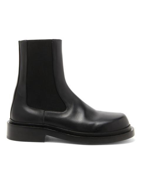 Jil Sander Women's Leather Ankle Boots - Black