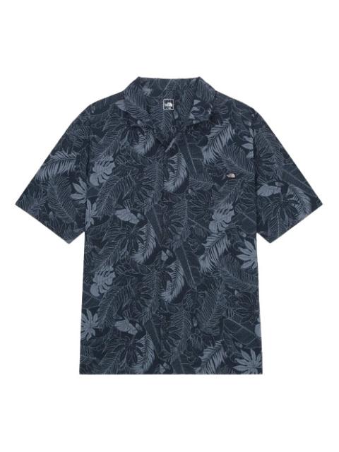 The North Face THE NORTH FACE Tropic Short Sleeve Shirt Asia Sizing 'Deep Navy' NH8SR03A