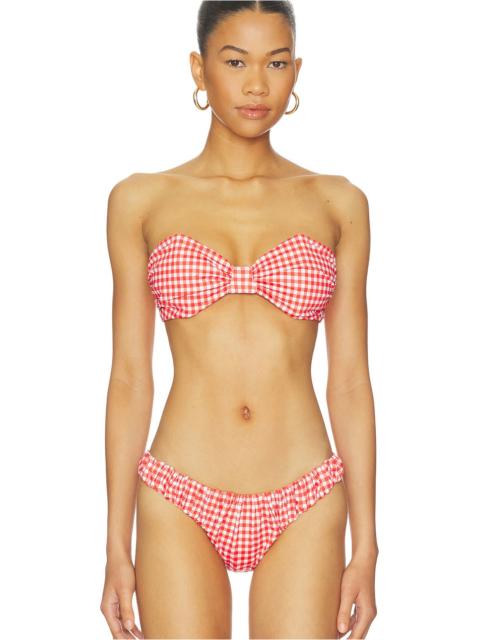 CAROLINE CONSTAS Maria Bikini Top
