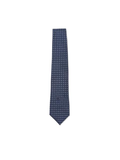 CORNELIANI patterned silk tie