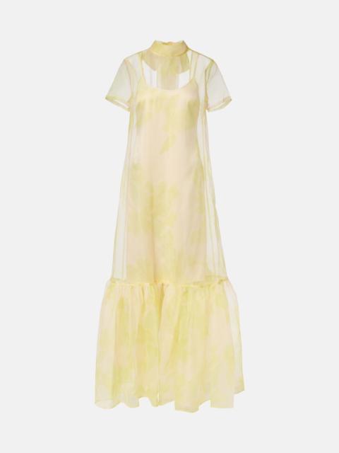 STAUD Calluna organza maxi dress