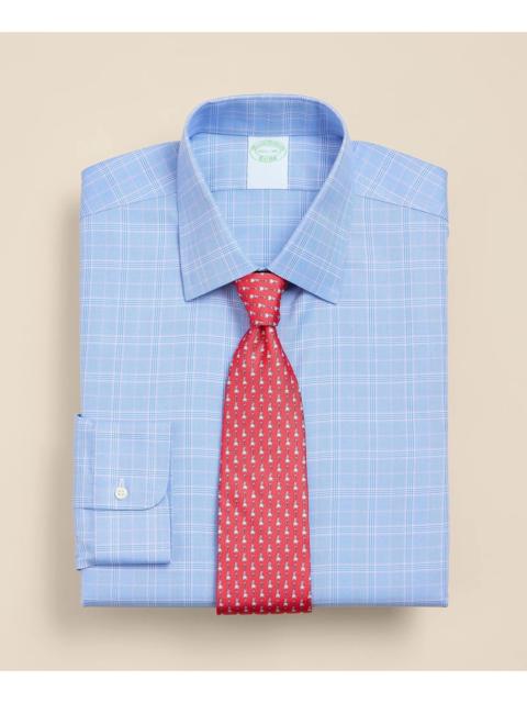 Brooks Brothers Brooks Brothers Explorer Collection Non-Iron Twill Ainsley Collar, Glen Plaid Dress Shirt